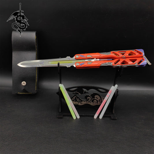 New Coming Octane Heirloom Luminous Balisong Trainer