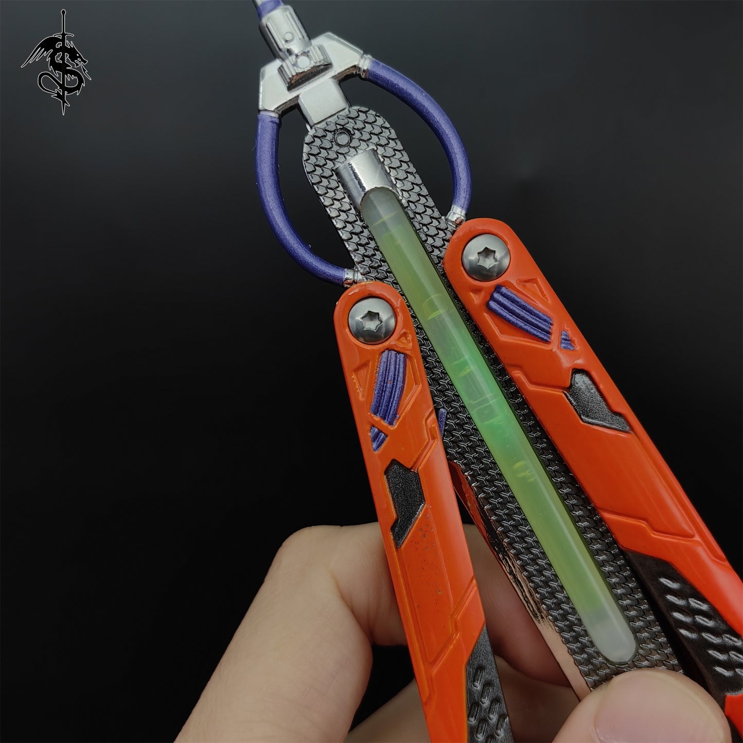 New Coming Octane Heirloom Luminous Balisong Trainer