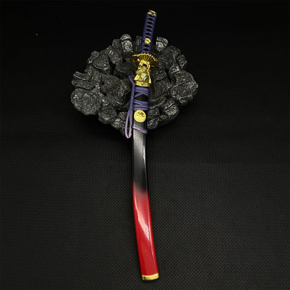 Val Oni Katana Metal Miniature 29.5CM/11.6"