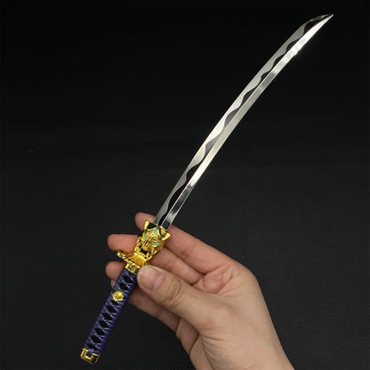 Val Oni Katana Metal Miniature 29.5CM/11.6"