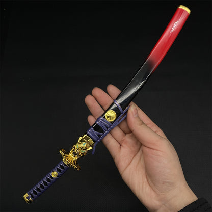 Val Oni Katana Metal Miniature 29.5CM/11.6"