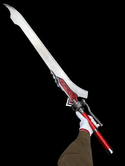Nero Red Queen Sword Metal Life Size Replica