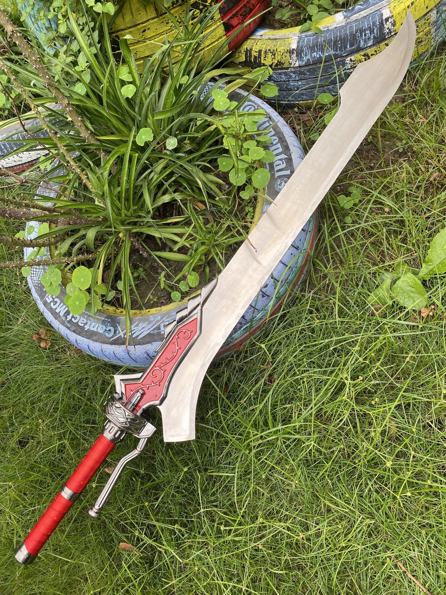 Nero Red Queen Sword Metal Life Size Replica