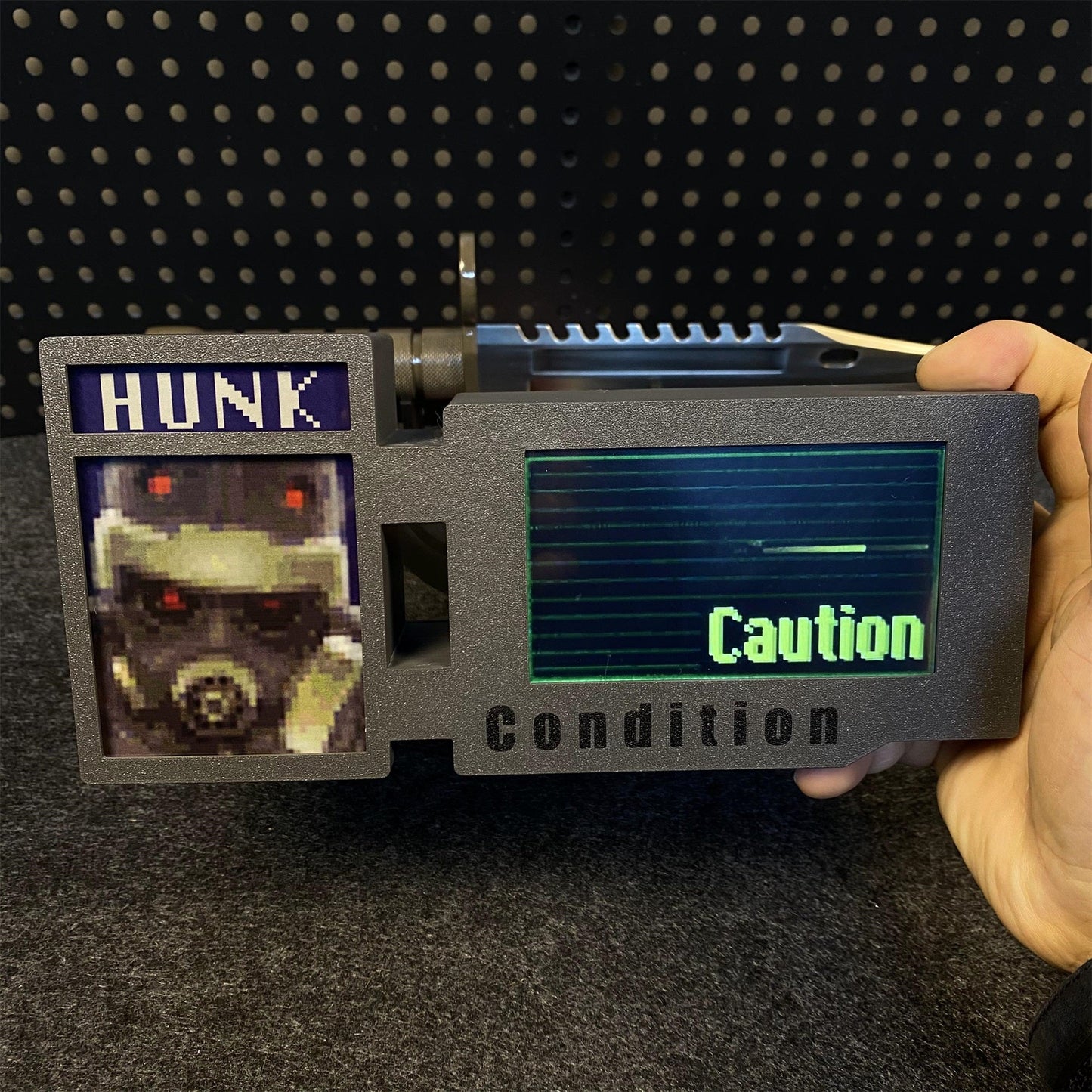 Customized 3D Printed RE Game Character Leon Ada Clarie Chris Hunk Status Screen Bar