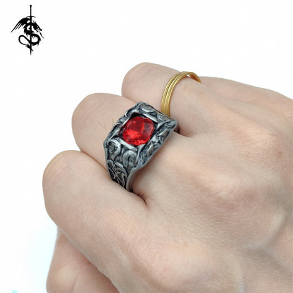 Hot Game Bloodbite Ring Alloy Open Ring