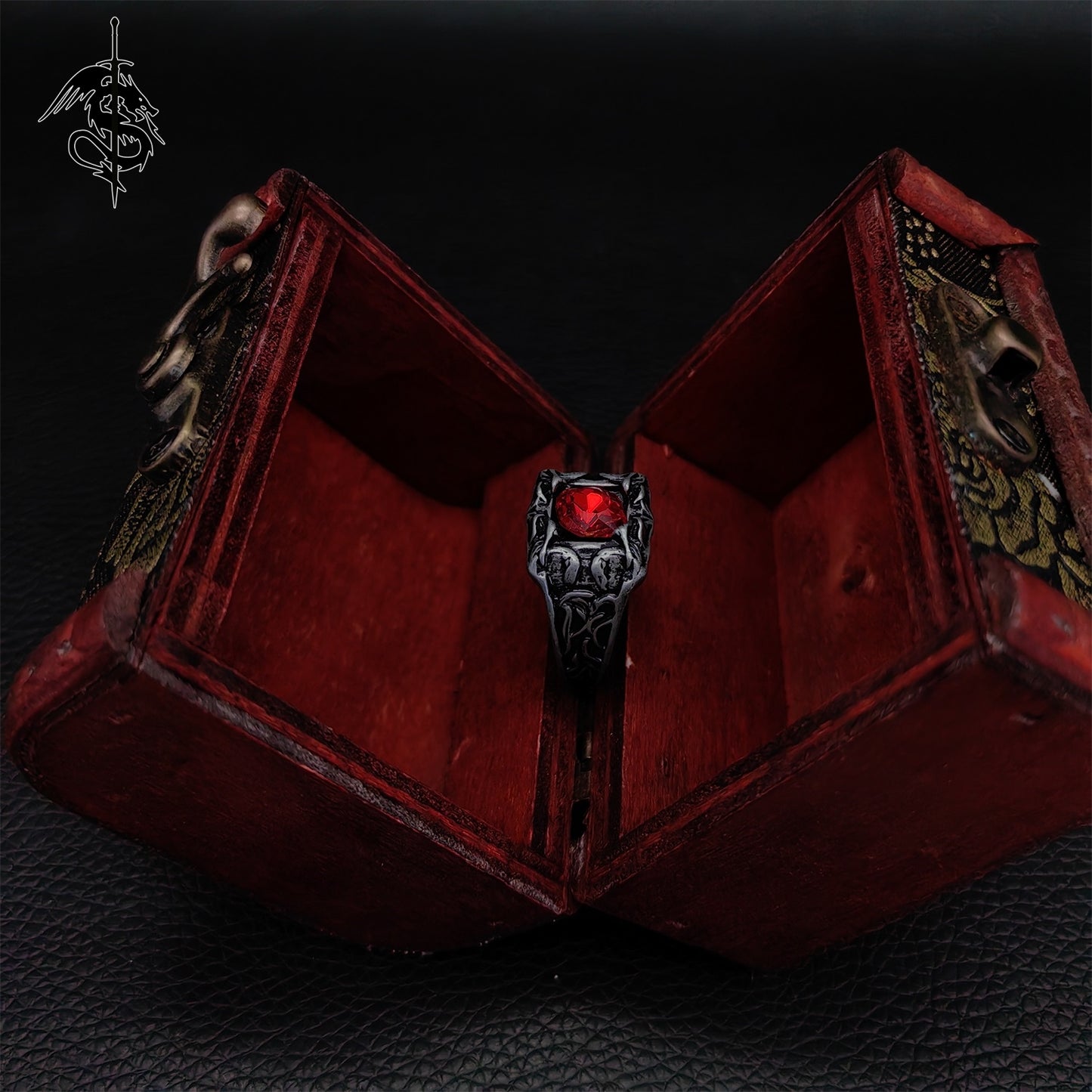 Hot Game Bloodbite Ring Alloy Open Ring