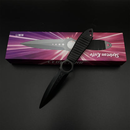 420 Steel Replica CS2 Black Shadow Dagger Model For Game Collection