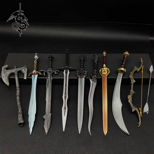 Skyrim Weapon Mini Swords 9 In 1 Pack