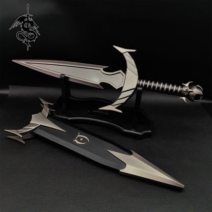 Skyrim Metal Mehrunes Dagon Razor Life Size Replica-New Version