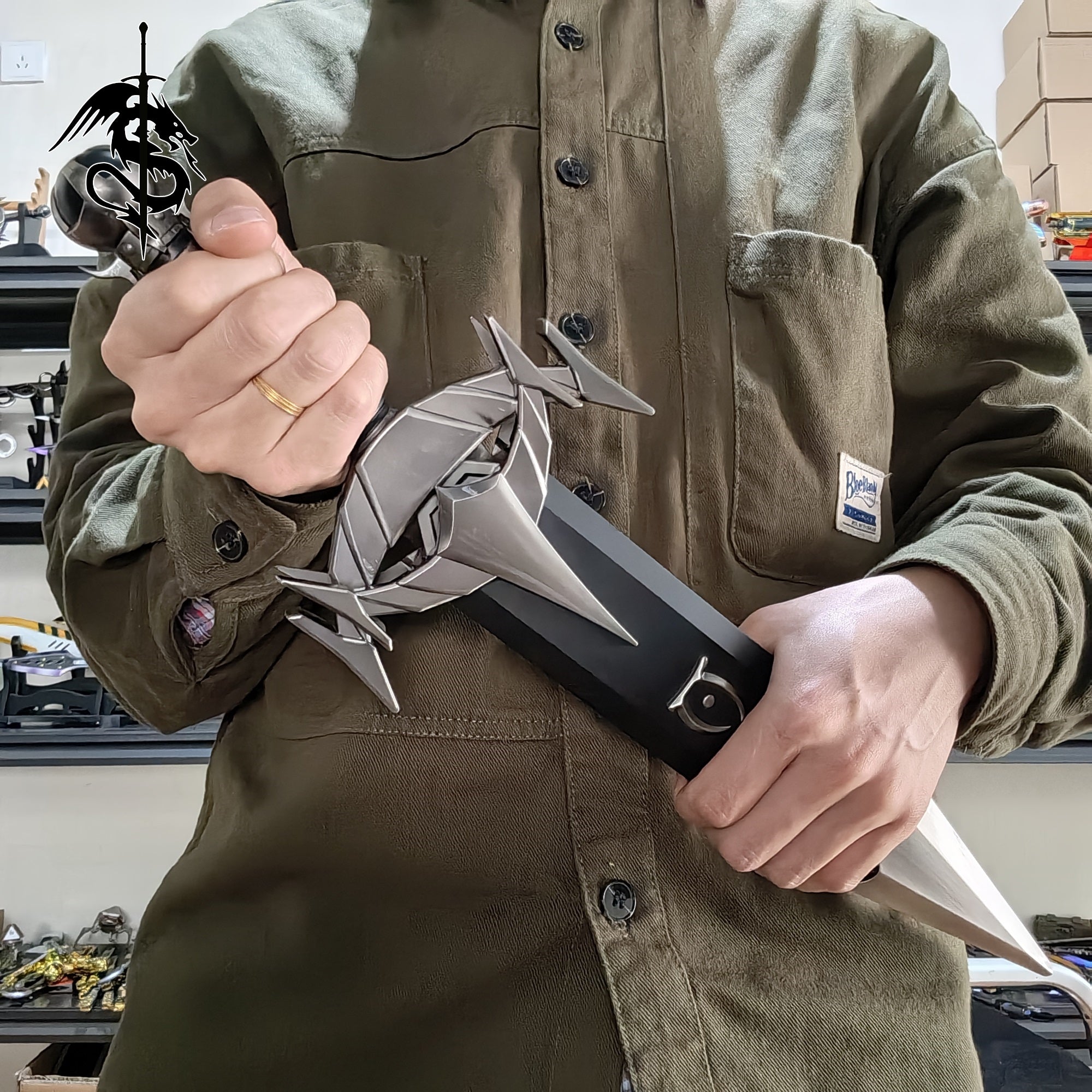 Metal Mehrunes Dagon Razor Life Size Replica – Miniwarrior