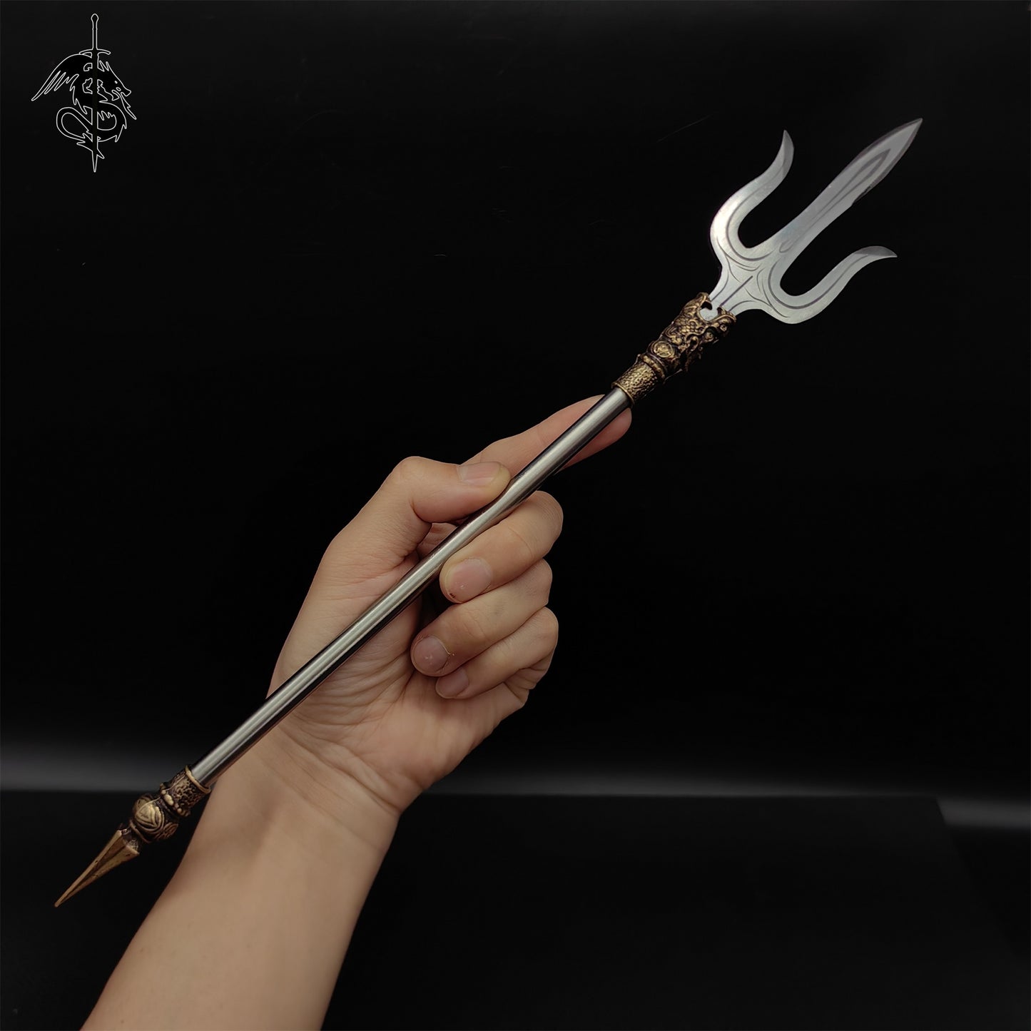 Hand-Forged Steel Long-Handle 14'' Tiny Spear 7 In 1 Pack