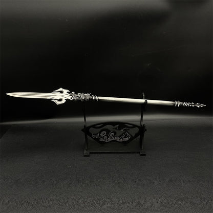 Hand-Forged ZhaoYun Spear Tiger General Zhaoyu Spike Miniature 36CM/14.2"