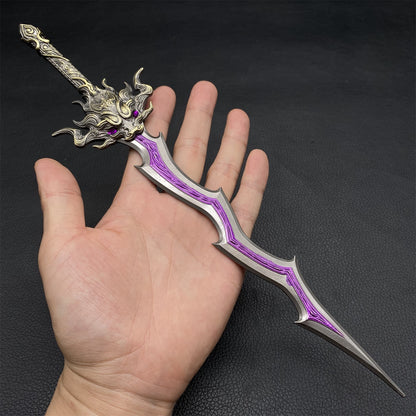 Exquisite Eastern Fantasy Broadsword Metal Crafts For Display