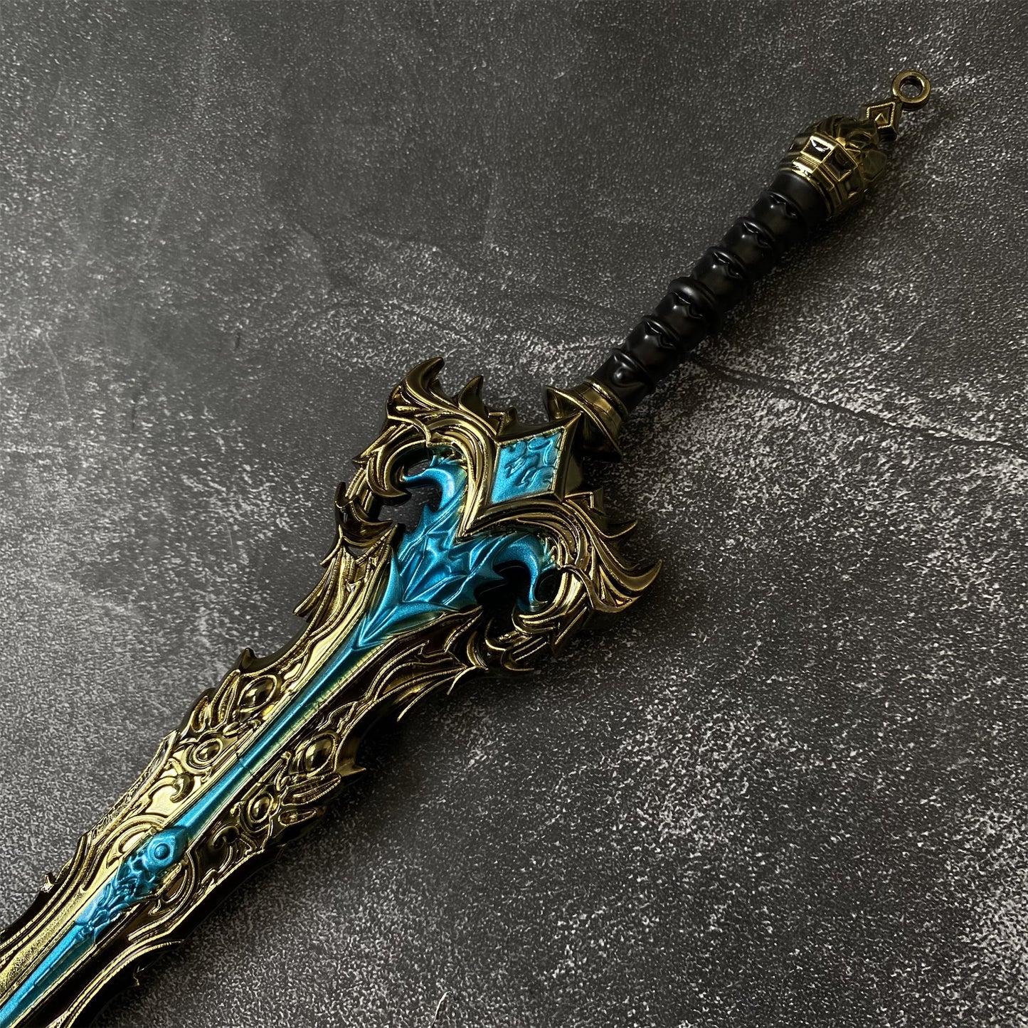 Film Peripheral Mini Green Cloud Sword Metal Replica