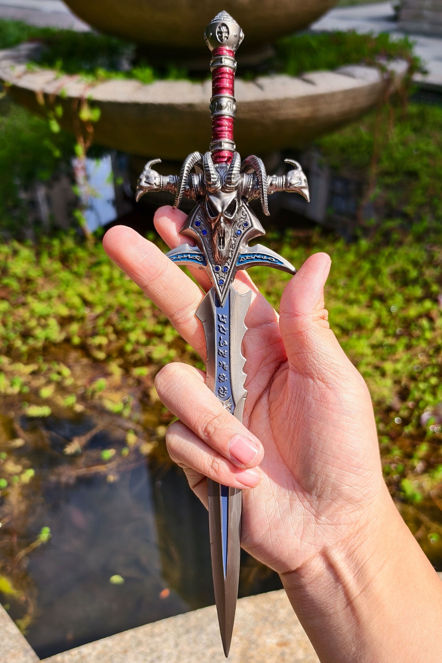 Mini Lich King Sword Arthas Frostmourne Sword Replica 30CM/11.8"