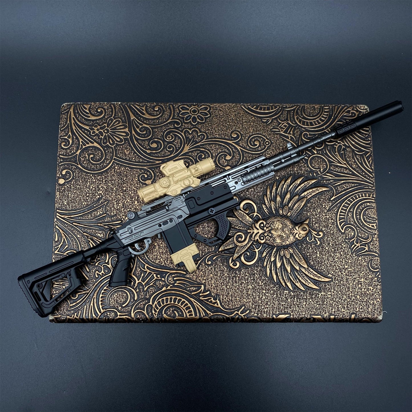 Delta Force M14 Battle Rifle Metal Miniature