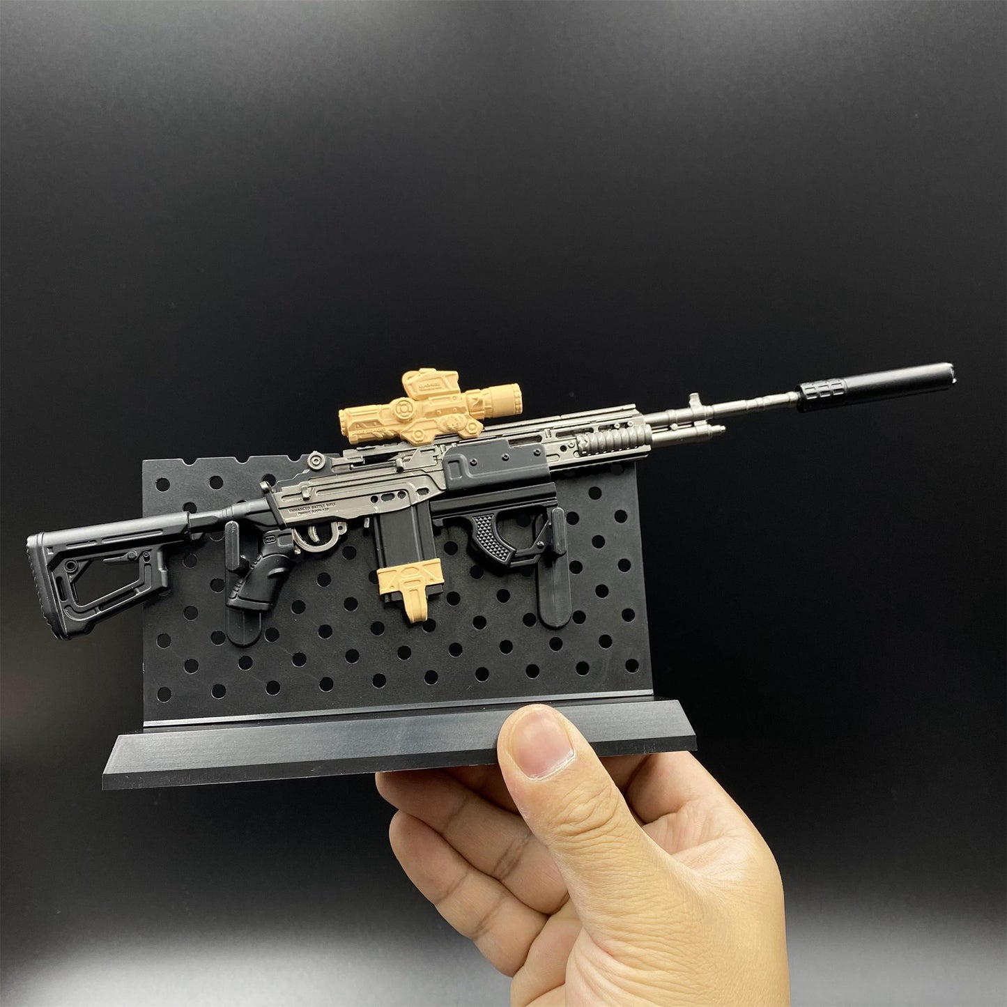Delta Force M14 Battle Rifle Metal Miniature