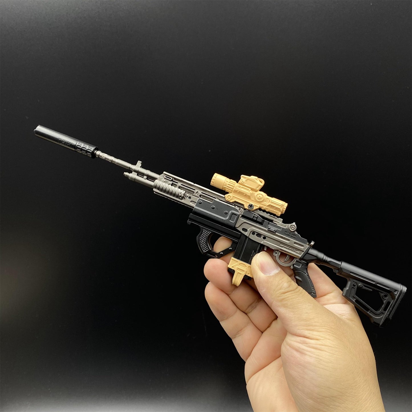 Delta Force M14 Battle Rifle Metal Miniature