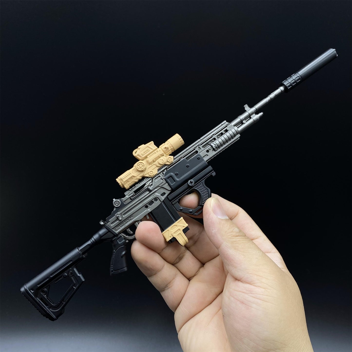 Delta Force M14 Battle Rifle Metal Miniature