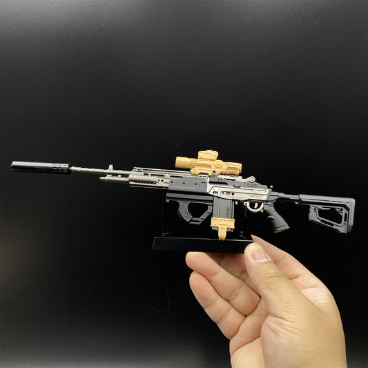 Delta Force M14 Battle Rifle Metal Miniature