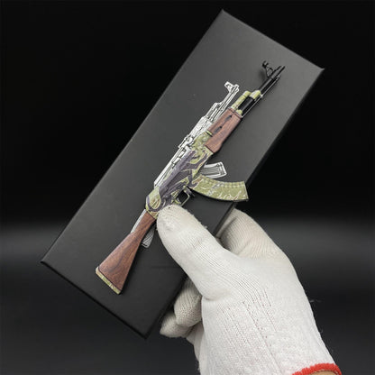 Tiny CSGO AK47 Miniature Jaguar Neon Revolution Ice Coaled B the Monster Gold Arabesque Crane Flight