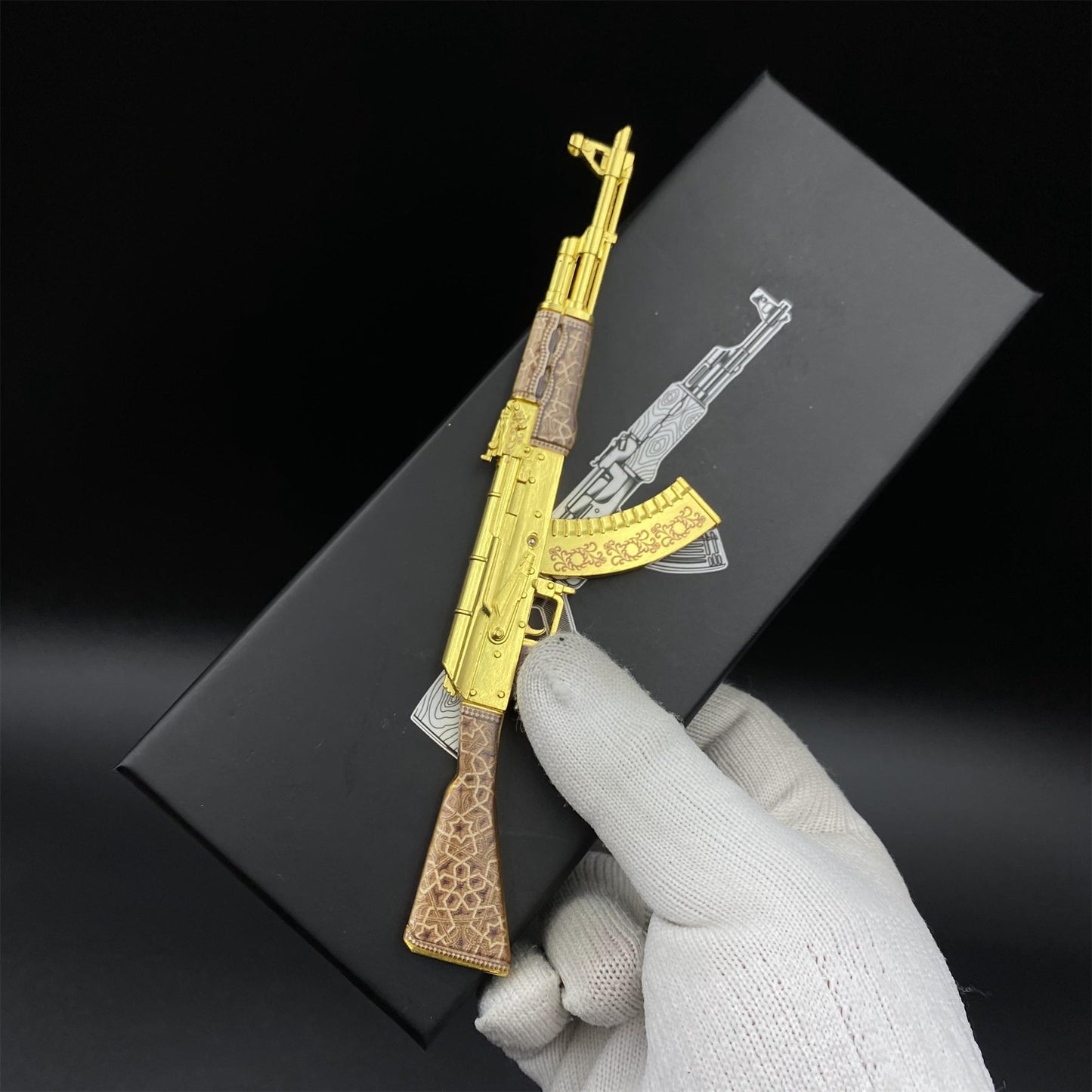 Tiny CSGO AK47 Miniature Jaguar Neon Revolution Ice Coaled B the Monster Gold Arabesque Crane Flight