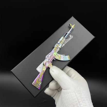Tiny CSGO AK47 Miniature Jaguar Neon Revolution Ice Coaled B the Monster Gold Arabesque Crane Flight