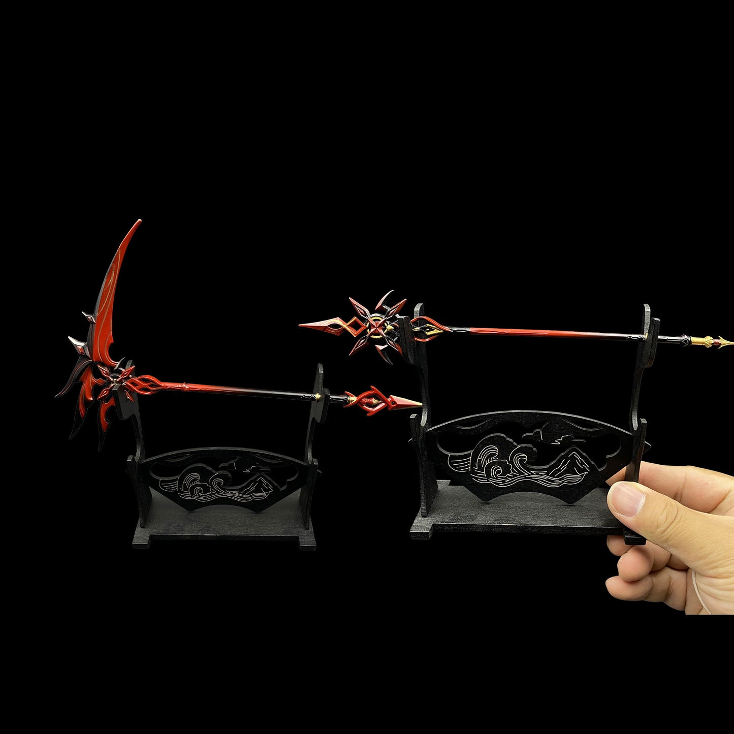Crimson Moon's Semblance Miniature (Chiyue no Katachi) - Staff Form