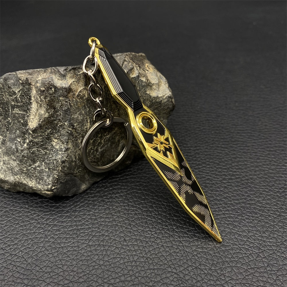 Metal Champions Kunai Keychain Replica