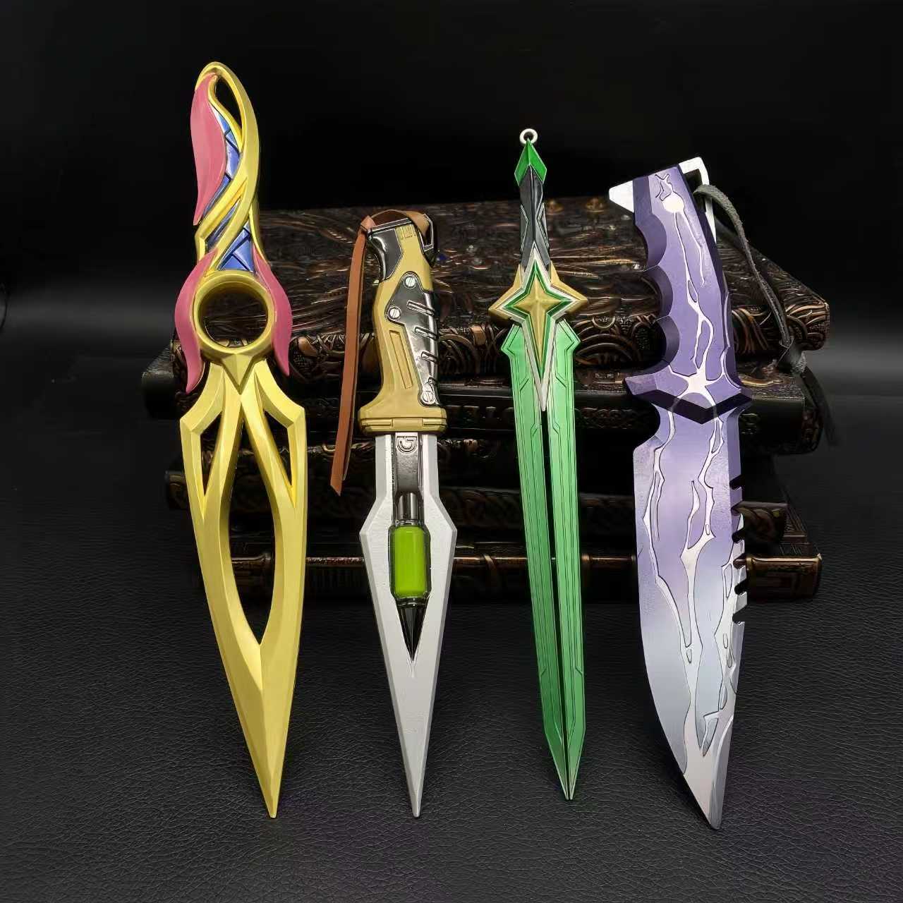 Outpost Knife Comet Sword Smite Knife Mystbloom Kunai 4 in 1 Box USA Stock