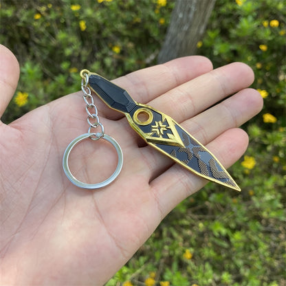 Metal Champions Kunai Keychain Replica