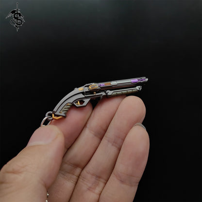 Mini Prelude to chaos shorty Gun Metal keychain