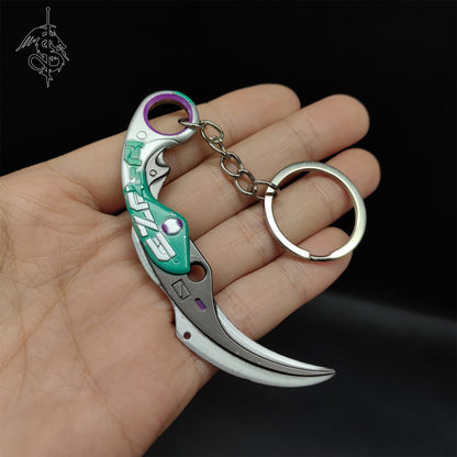 Game Knife & Karambit Pendant Keychain 