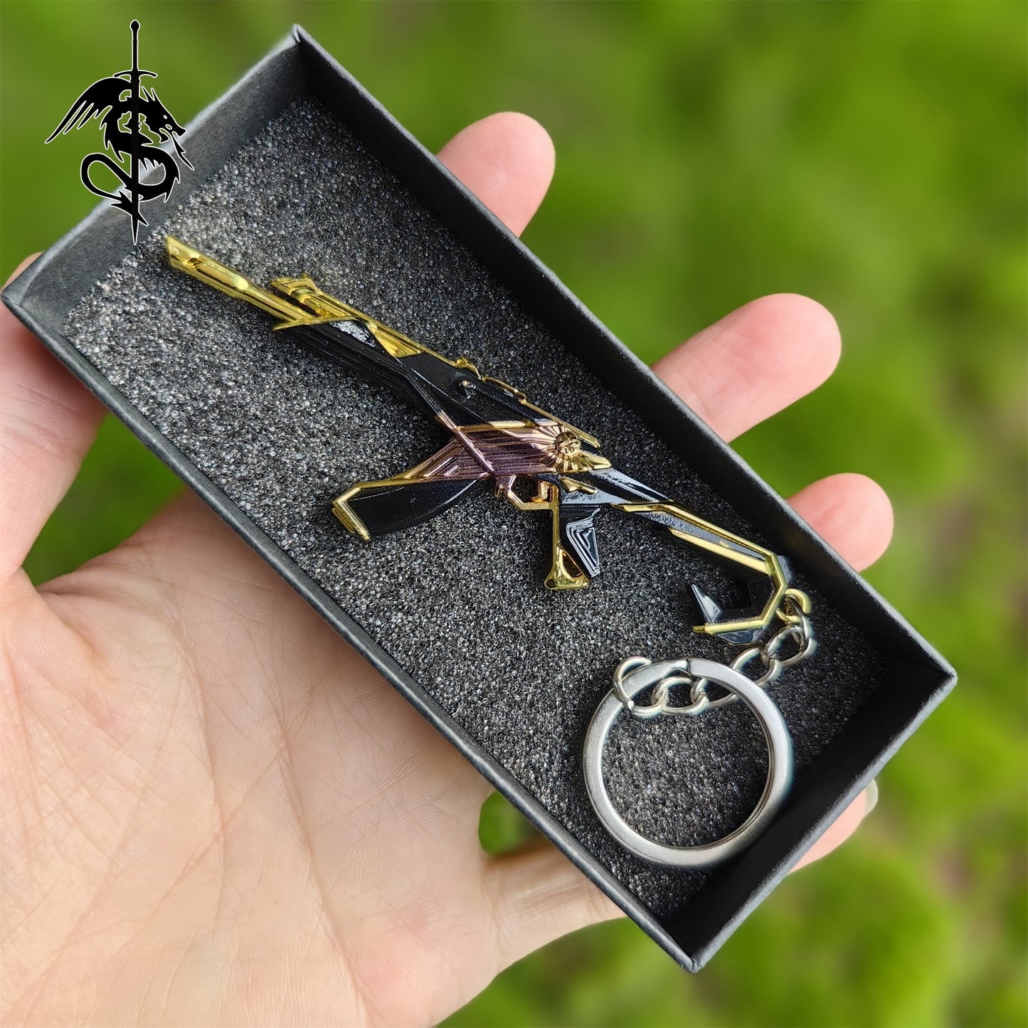 Valorant Knife Vandal Pendant Keychain 