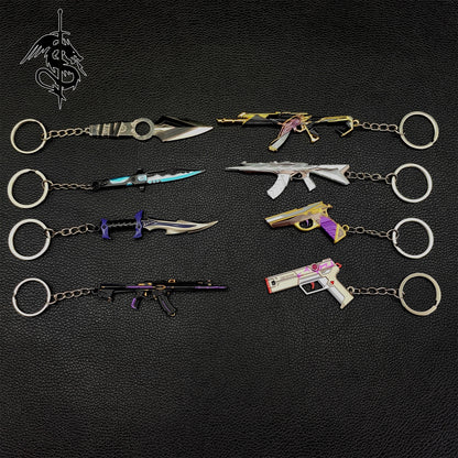 Valorant Knife Vandal Pendant Keychain 