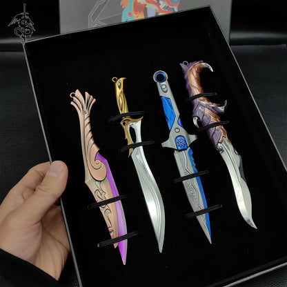 Sovereign Sword Elderflame Dagger VCT Knife Ignite Fan 4 In 1 Box