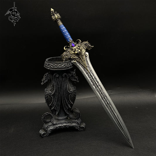 WOW Classical Weapon Metal Royale Guard Sword Fan Art