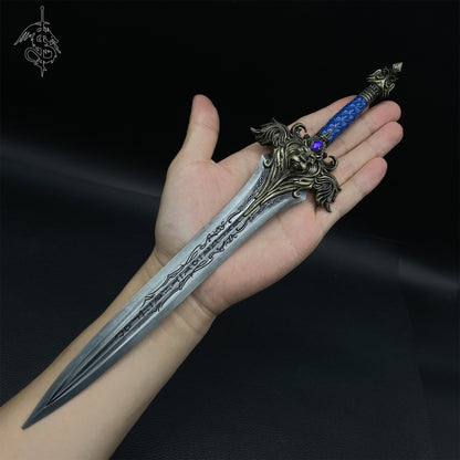 WOW Classical Weapon Metal Royale Guard Sword Fan Art