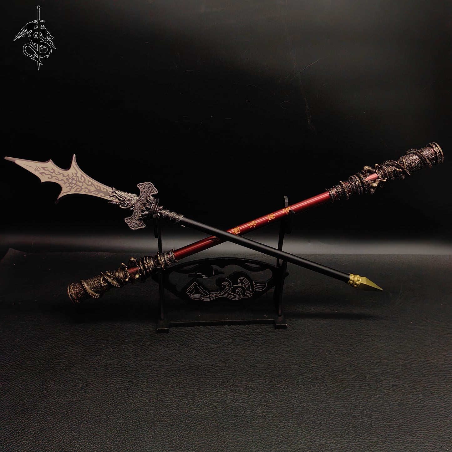 Black Myth: Wukong Bar & Yangjian Trident Spear Metal Replica 35CM/13.8''