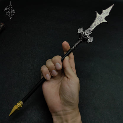 Black Myth: Wukong Bar & Yangjian Trident Spear Metal Replica 35CM/13.8''