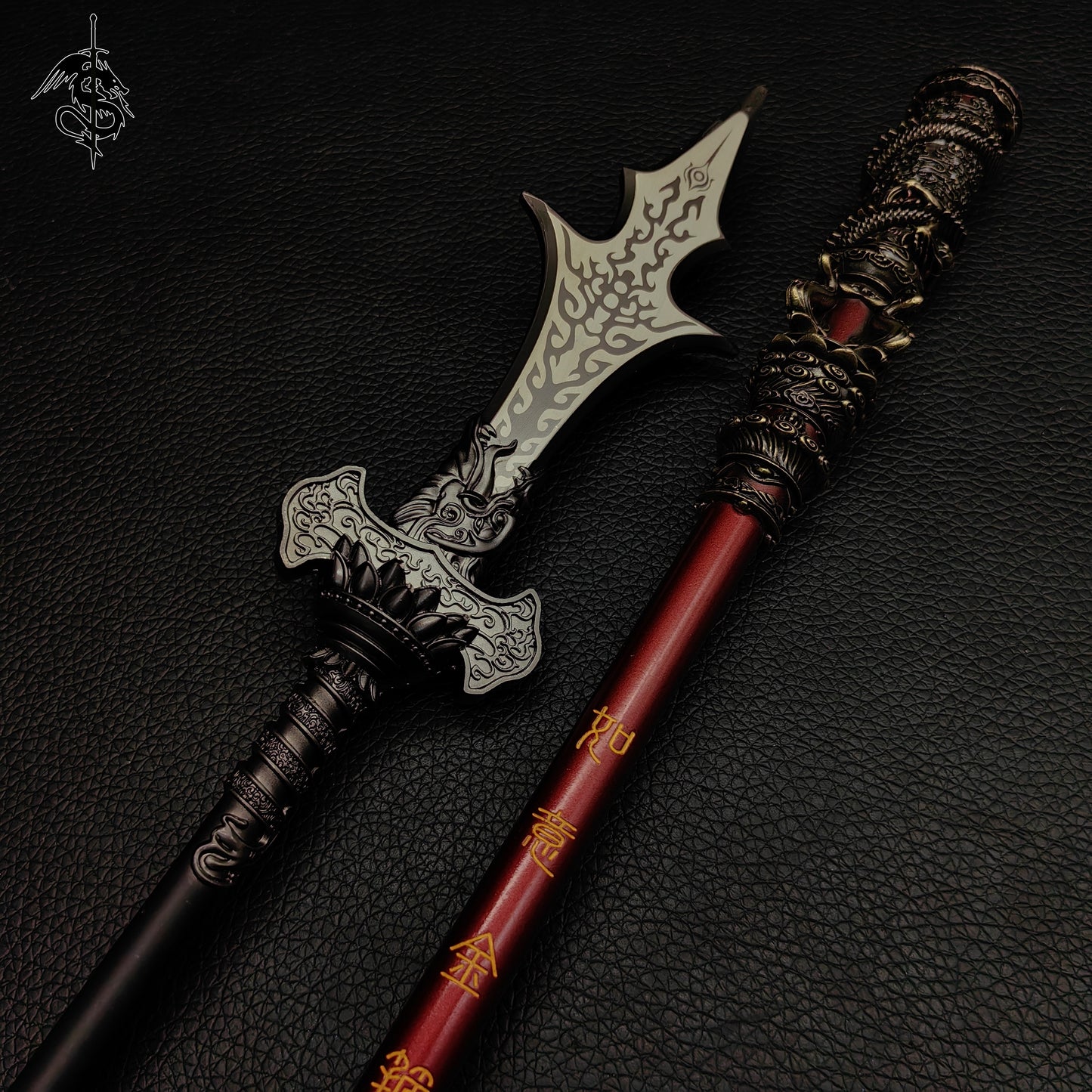 Black Myth: Wukong Bar & Yangjian Trident Spear Metal Replica 35CM/13.8''