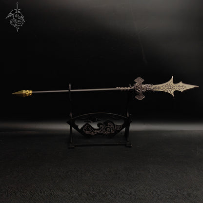 Black Myth: Wukong Bar & Yangjian Trident Spear Metal Replica 35CM/13.8''