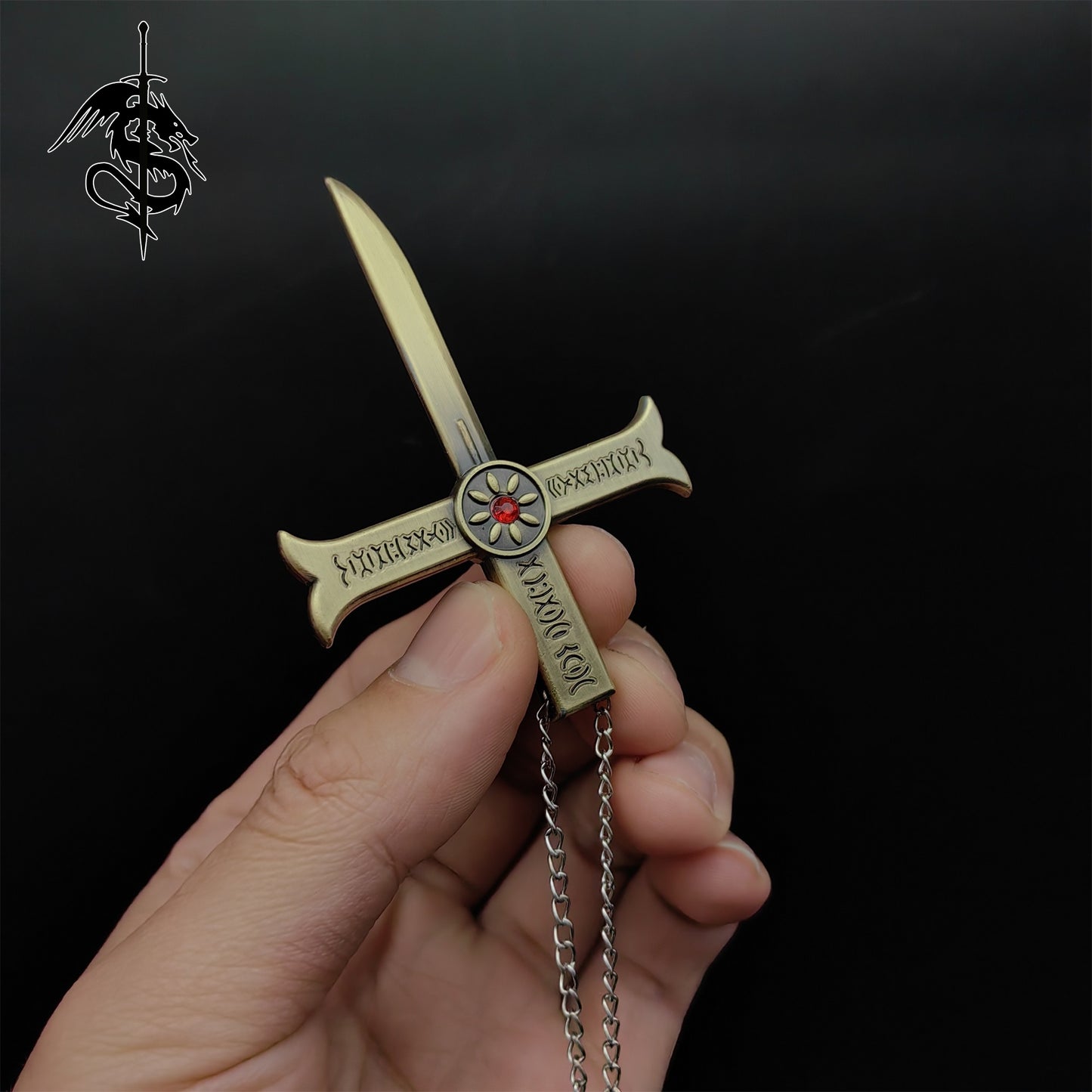 Hawk Eyes Sword Pendant Dracule Mihawk Yoru Sword Necklace