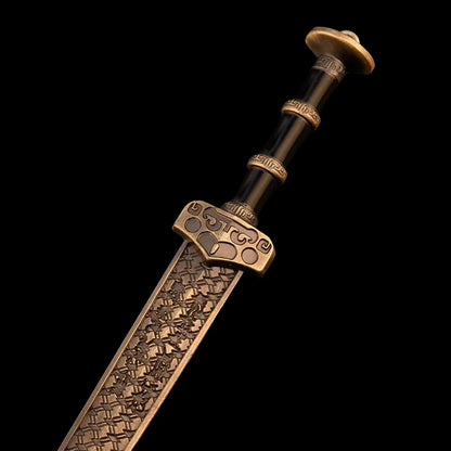 Metal Ancient Chinese Emperor Yue King Sword 8.7''Replica