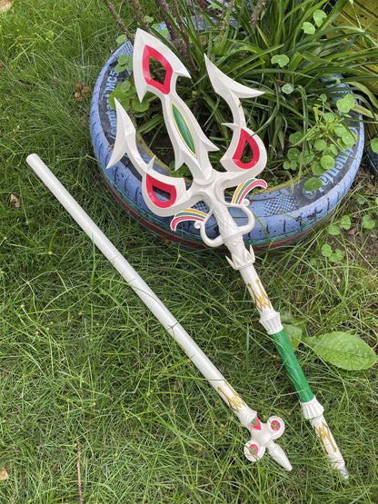 73" Lightscale Trident: The Ultimate Cosplay Prop