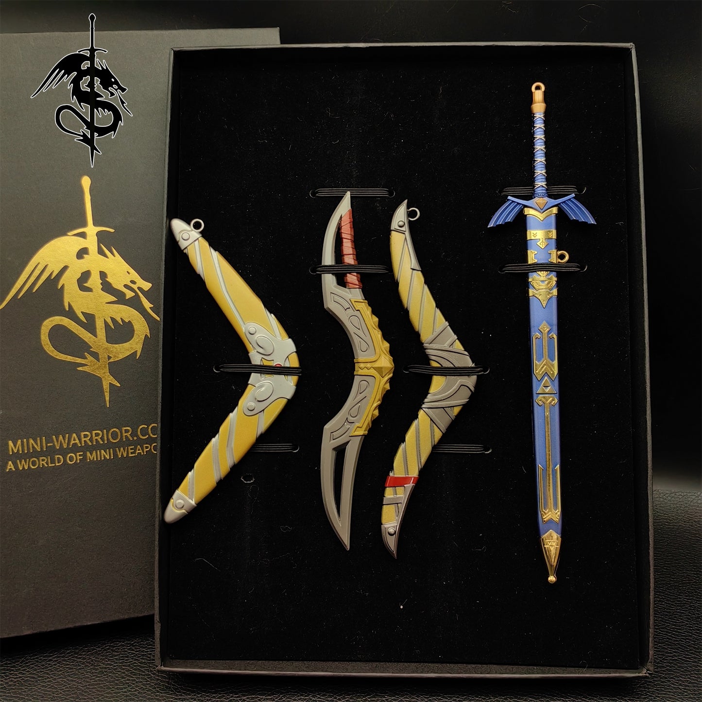 Link Boomerang And Skysword Miniature 4-in-1 Gift Box