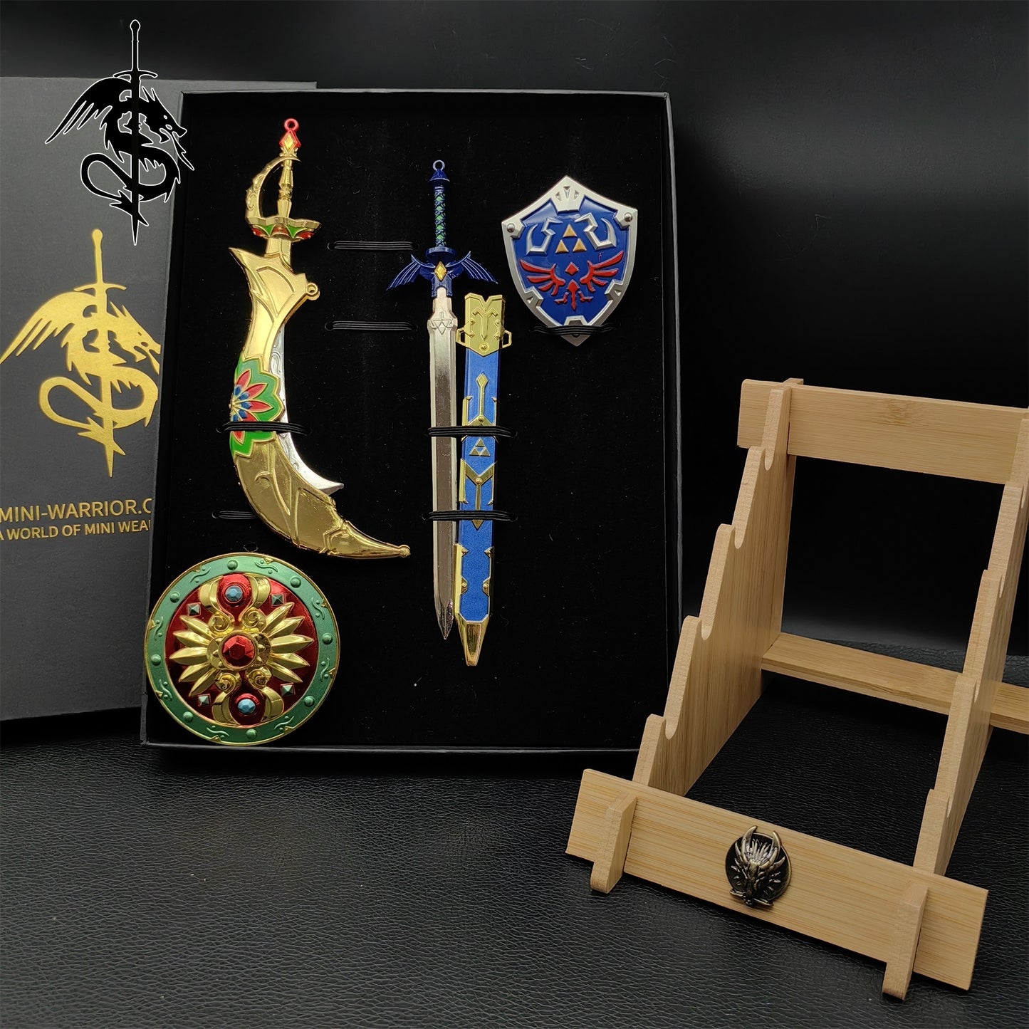 Link Master Sword Metal Weapons 4 in 1 Gift Box