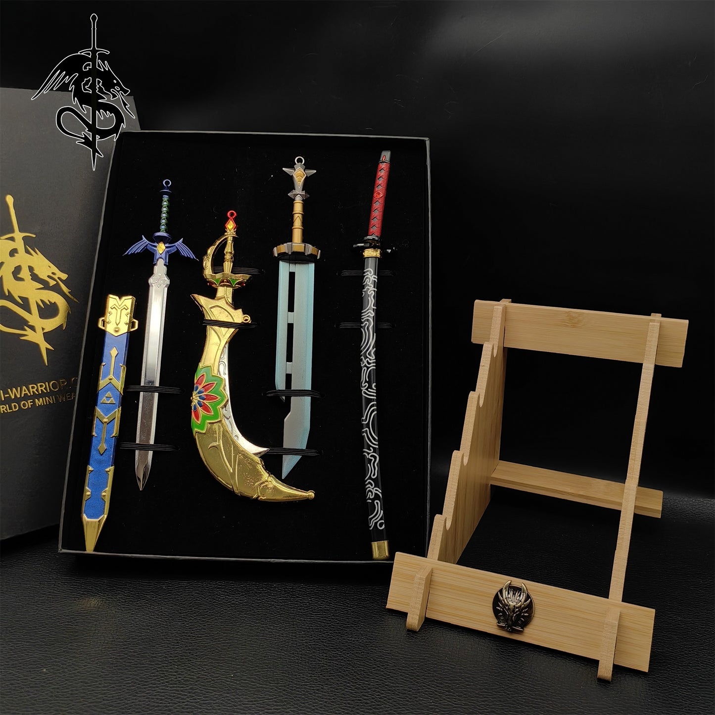 Link Sword Miniature TTOK Gamer 4 in 1 Gift Box