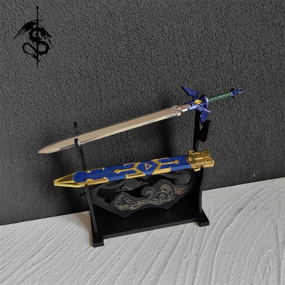 Zelda Metal Weapons Miniature Display Art