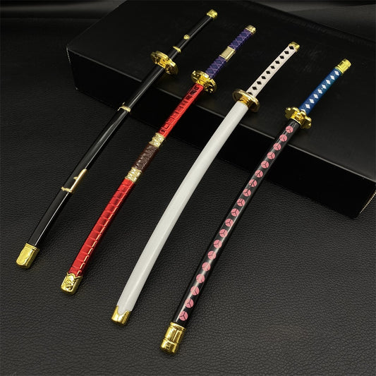 Roronoa Zoro Swords Small Alloy Katana Replica Gift Box